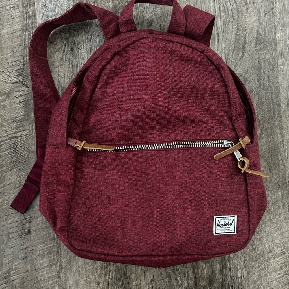 Herschel Supply Company Maroon Mini  Backpack